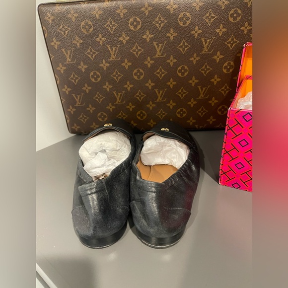 Tory Burch BALLET LOAFER Black 8.5 - Picture 4 of 9